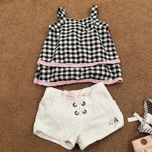 Bundle of 5 Toddler Girl Outfits Mini Boden Skirts Leggings Size 2-3 years - Picture 10 of 11